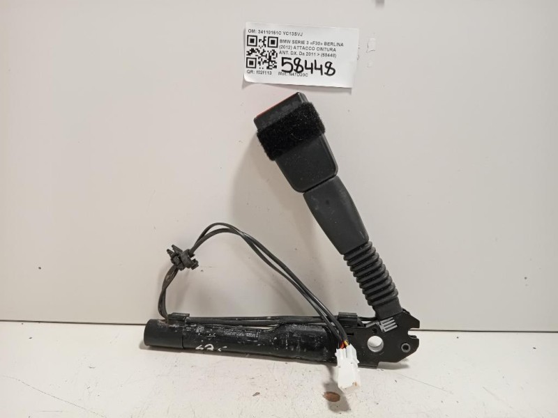 Attacco Cintura ANT DX 34110151C Bmw Serie 3 F30 Berlina 2012