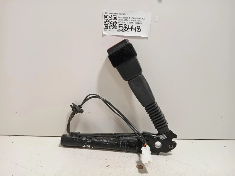 Attacco Cintura ANT DX 34110151C Bmw Serie 3 F30 Berlina 2012