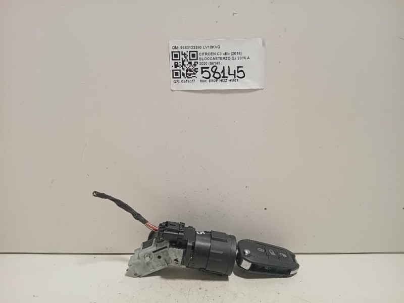 Bloccasterzo 9663123380 Citroen C3 III 2016