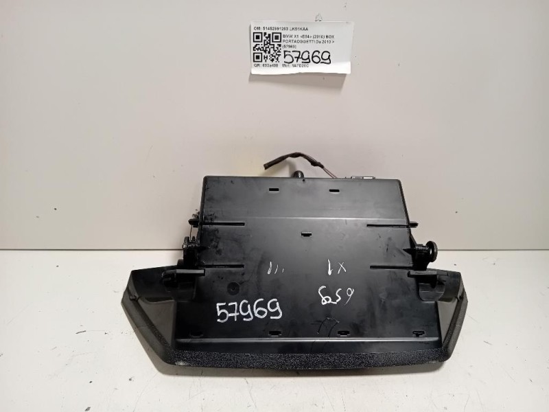 BOX Portaoggetti 51452991263 Bmw X1 E84 2010