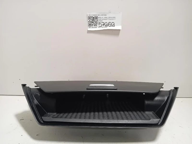 BOX Portaoggetti 51452991263 Bmw X1 E84 2010