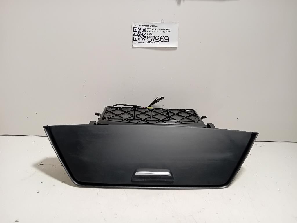 BOX Portaoggetti 51452991263 Bmw X1 E84 2010