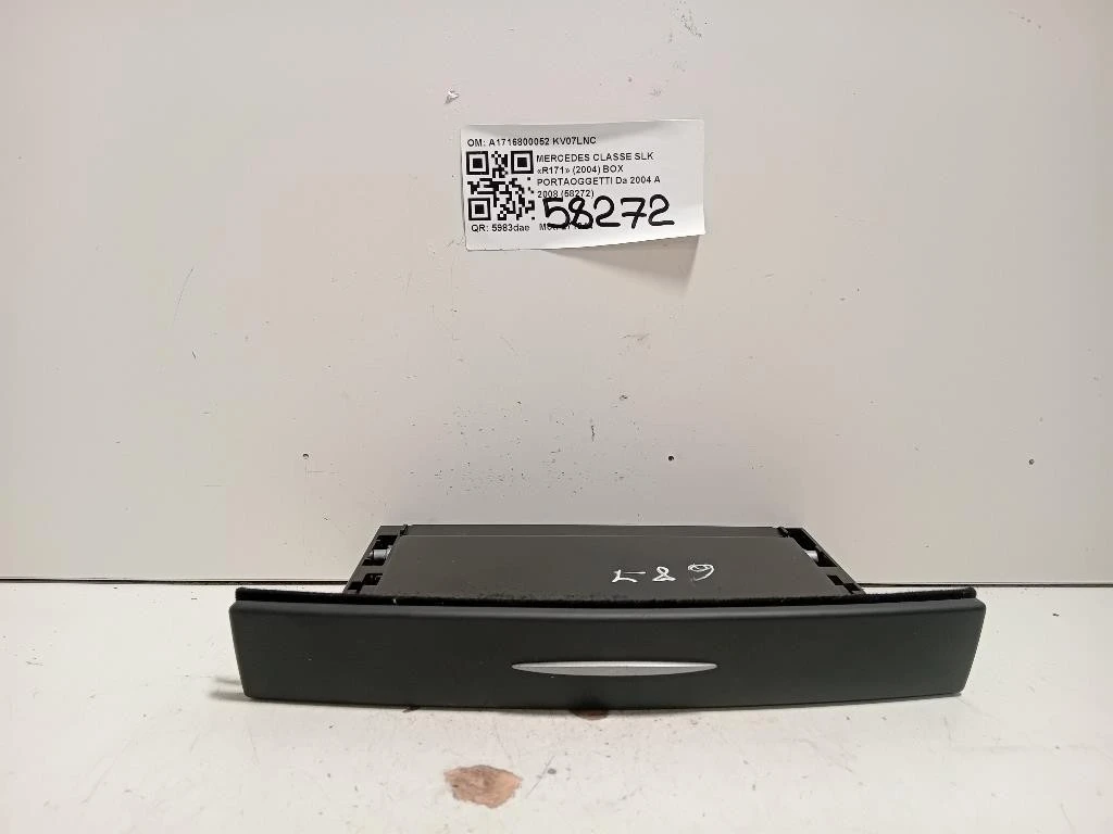 BOX Portaoggetti A1716800052 Mercedes Classe SLK R171 2004