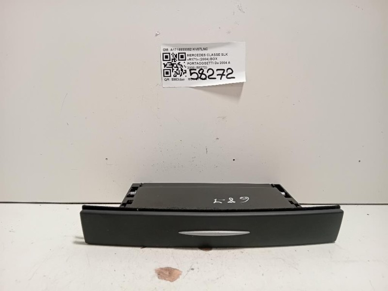 BOX Portaoggetti A1716800052 Mercedes Classe SLK R171 2004