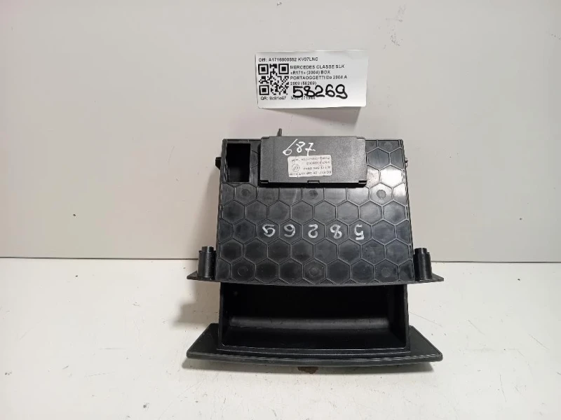 BOX Portaoggetti A1716800552 Mercedes Classe SLK R171 2004