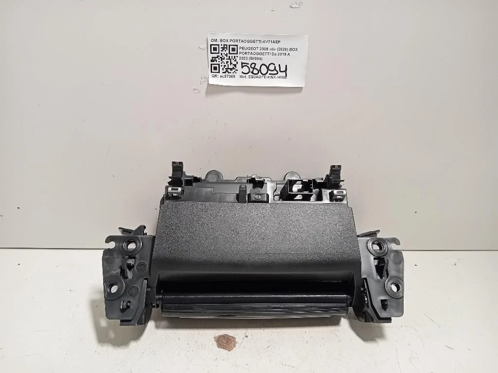 BOX Portaoggetti BOX PORTAOGGETTI Peugeot 2008 II 2020