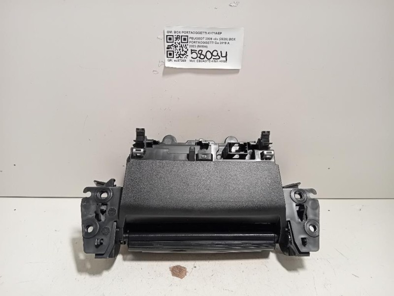 BOX Portaoggetti BOX PORTAOGGETTI Peugeot 2008 II 2020
