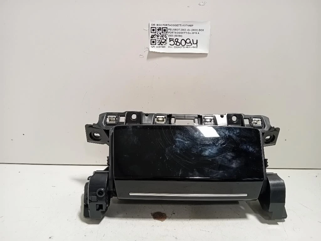BOX Portaoggetti BOX PORTAOGGETTI Peugeot 2008 II 2020