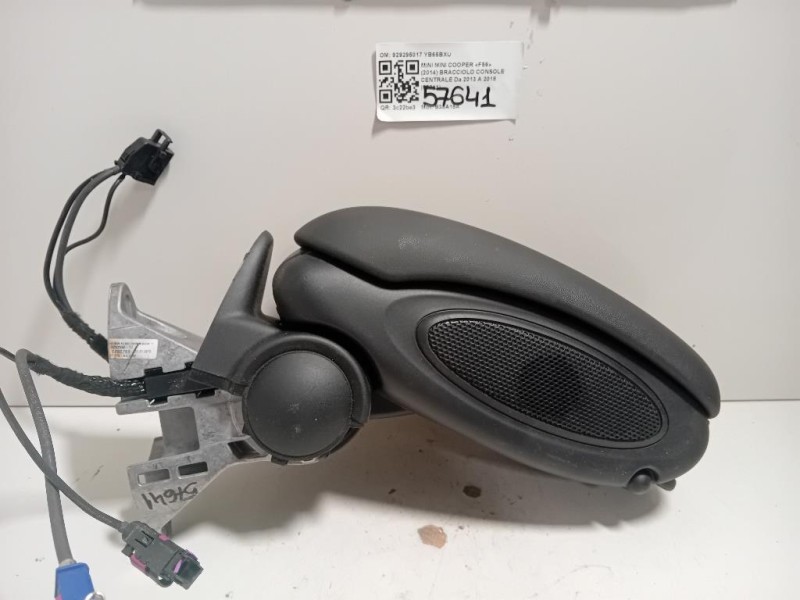 Bracciolo Console Centrale 929295017 Mini MINI Cooper F56 2014