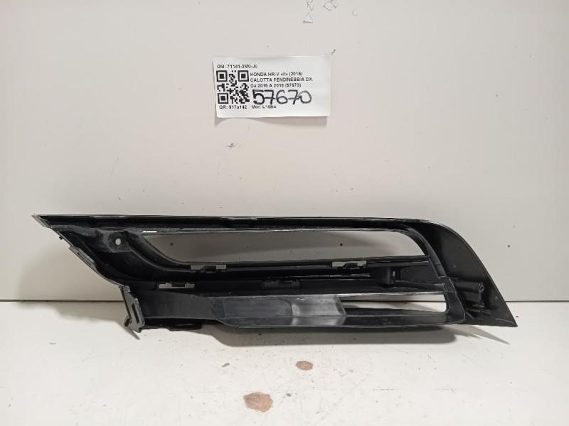 Calotta Fendinebbia DX 71141-3M0-J0 Honda HR-V II 2015