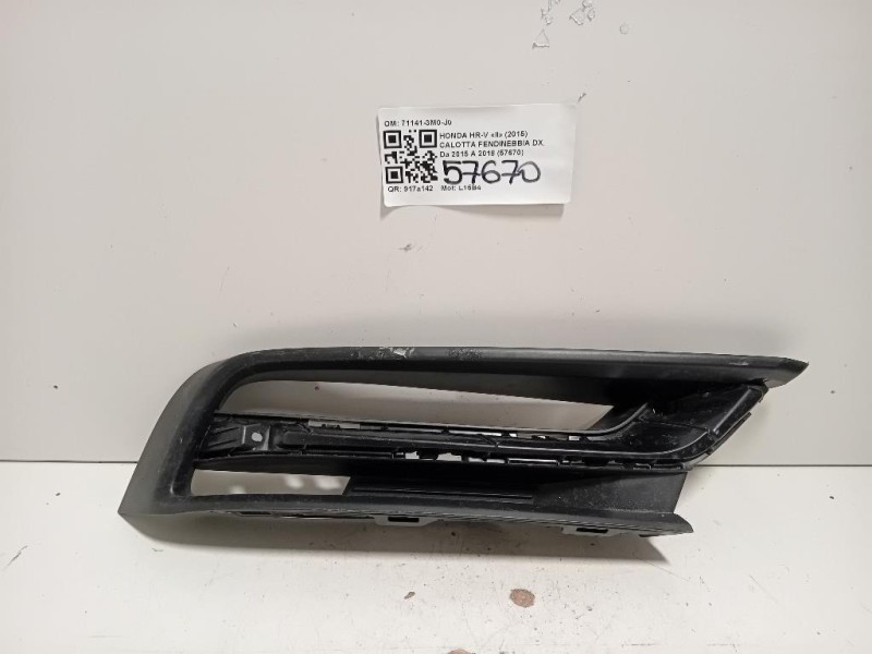 Calotta Fendinebbia DX 71141-3M0-J0 Honda HR-V II 2015