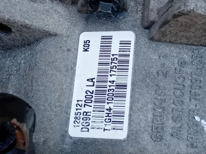 Cambio DG9R7002LA 2WD M66 6 MARCE MANUALE Volvo V70 III 2013