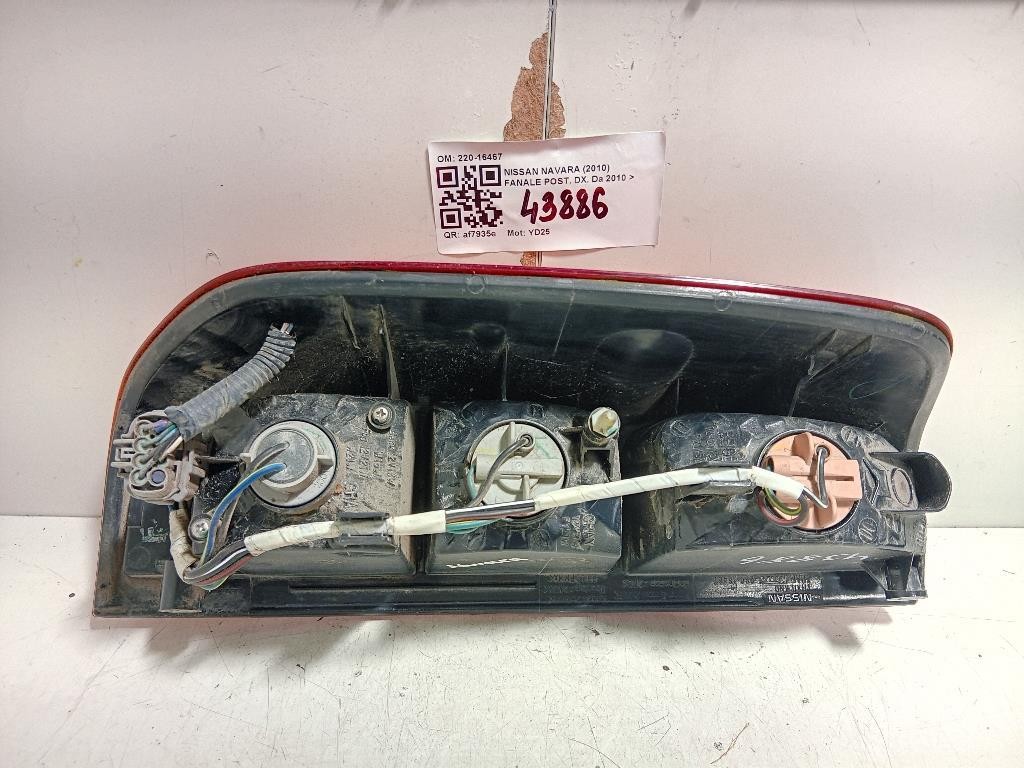 Fanale POST DX 220-16467 Nissan Navara 2010