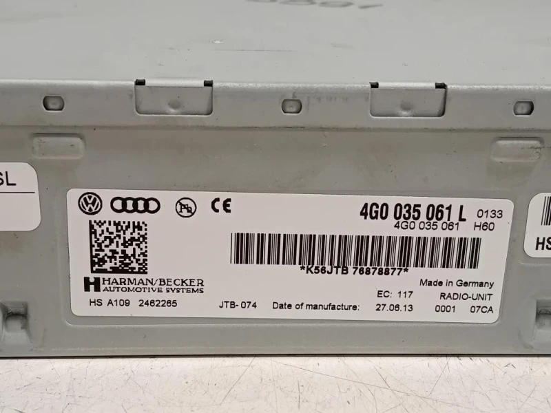 Caricatore CD 4G0035061L Audi A4 8K5 Avant 2012