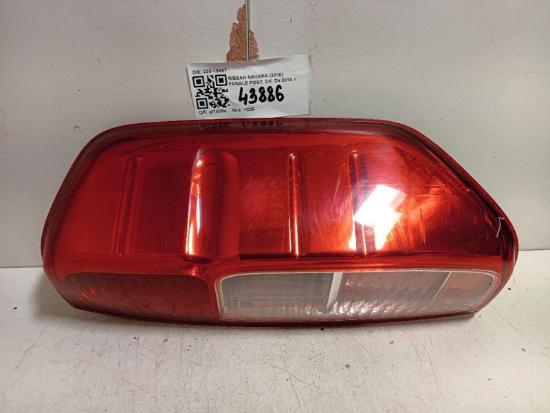 Fanale POST DX 220-16467 Nissan Navara 2010