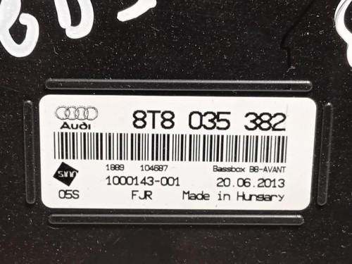 Cassa Altoparlante Subwoofer Autoradio 8T8035382 Audi A4 8K5 Avant 2012