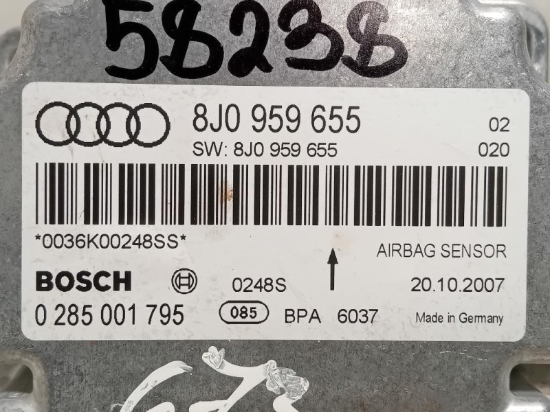 Centralina Air-bag 8J0959655 Audi TT 8J3 2007