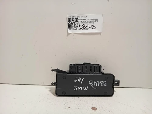 Centralina Air-bag 0285012516 6577-9348728-01 Bmw Serie 2 F23 Cabrio 2014