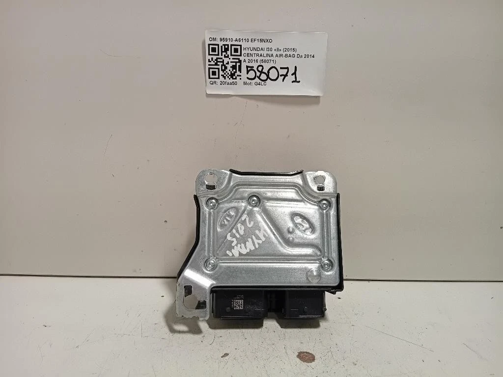 Centralina Air-bag 95910-A6110 Hyundai I30 II 2015