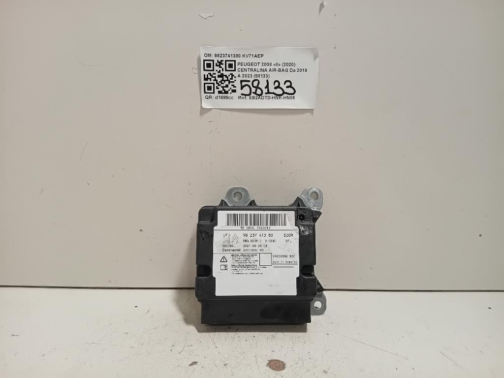 Centralina Air-bag 9823741380 Peugeot 2008 II 2020