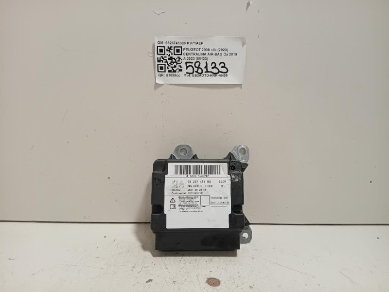 Centralina Air-bag 9823741380 Peugeot 2008 II 2020
