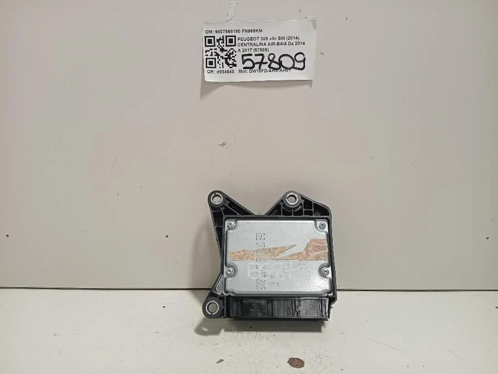 Centralina Air-bag 9807568180 Peugeot 308 II SW 2014
