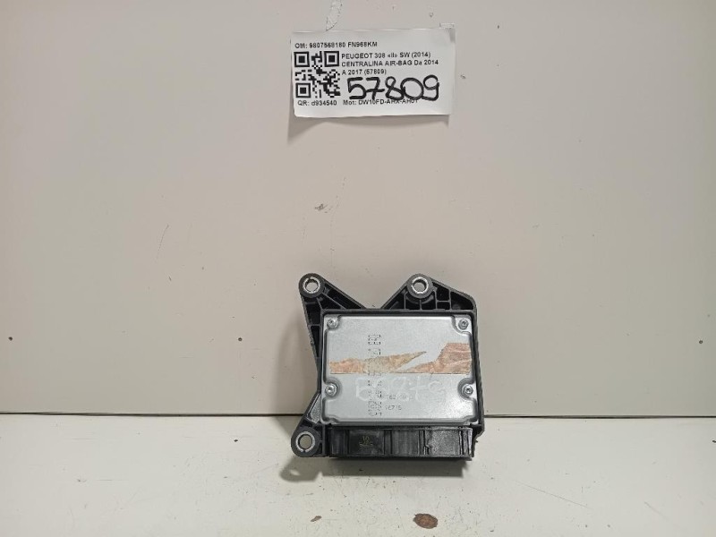 Centralina Air-bag 9807568180 Peugeot 308 II SW 2014