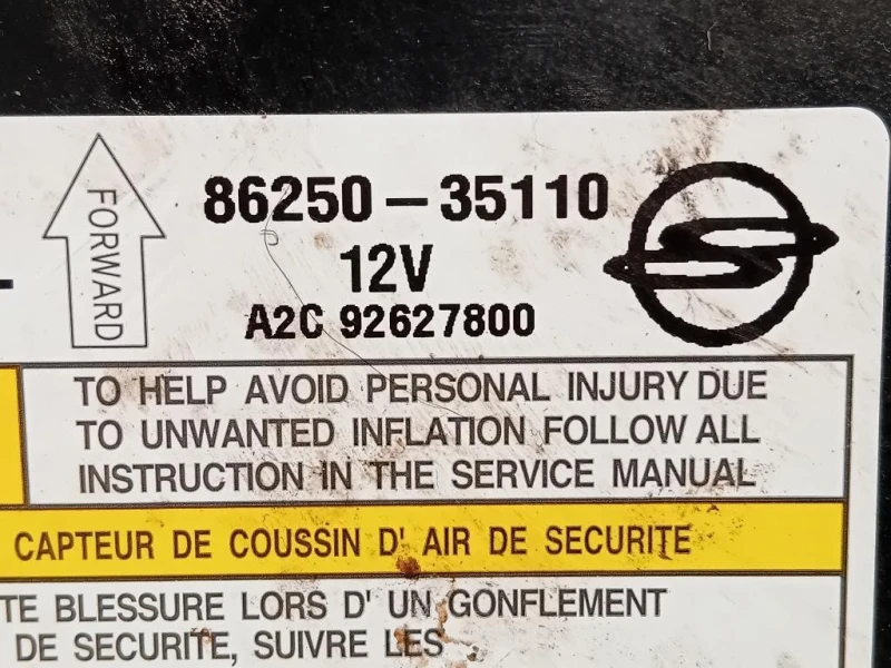 Centralina Air-bag 86250-35110 Ssangyong Tivoli 2015