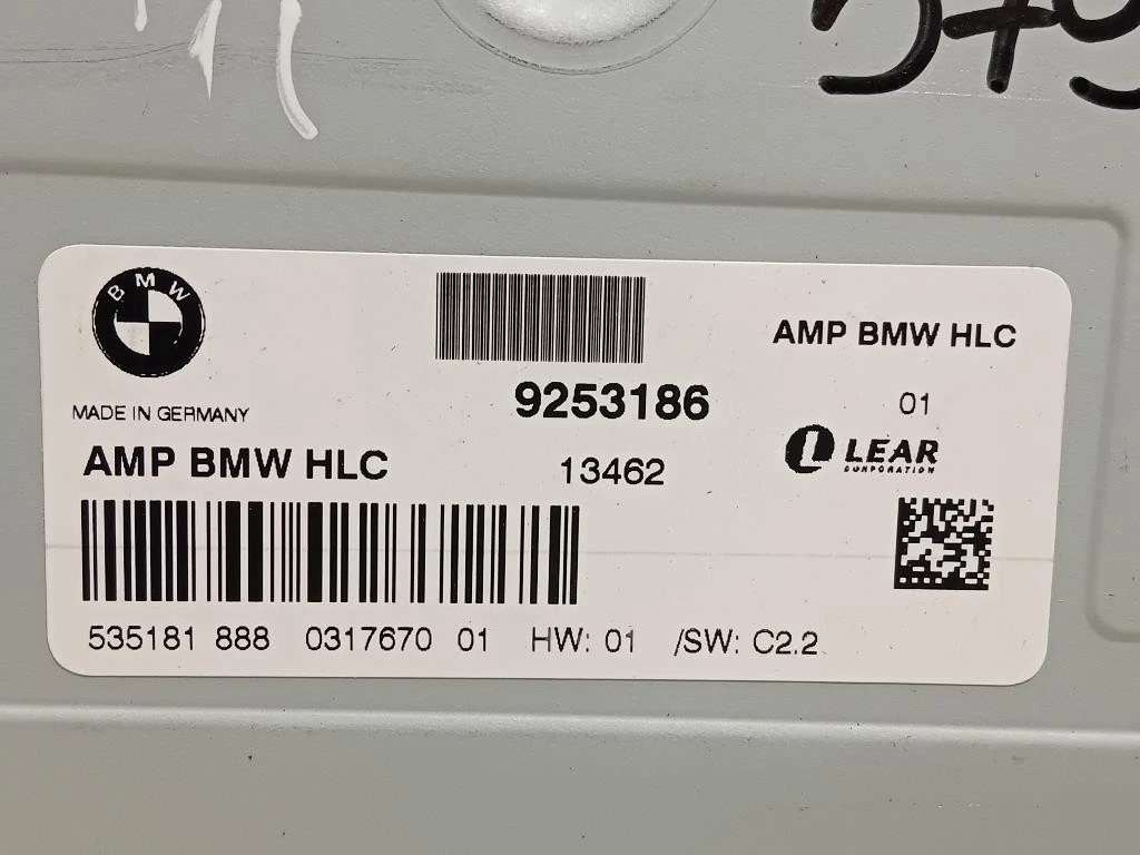 Centralina Amplificatore Acustico 9253186 Bmw X1 E84 2010
