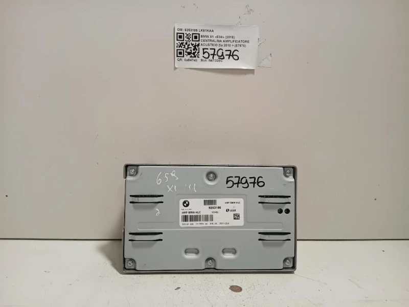 Centralina Amplificatore Acustico 9253186 Bmw X1 E84 2010