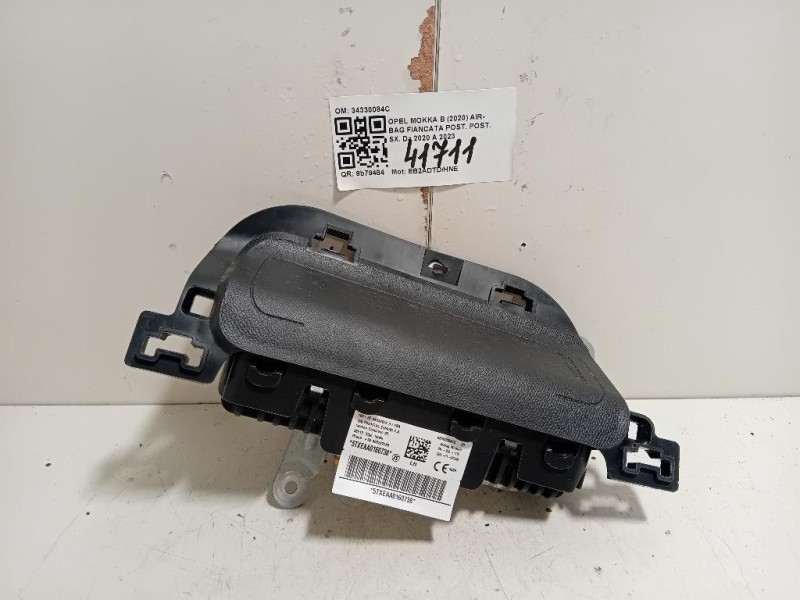 Air-bag Fiancata POST POST SX 34330084C Opel Mokka B 2020