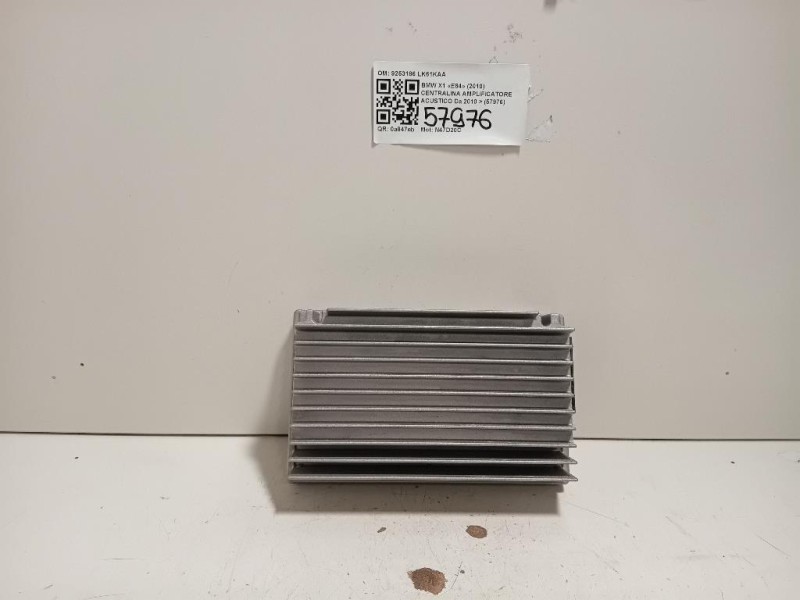 Centralina Amplificatore Acustico 9253186 Bmw X1 E84 2010