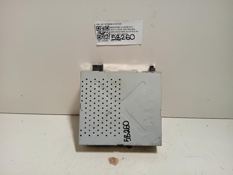 Centralina Amplificatore Acustico A2118706689 Mercedes Classe SLK R171 2004