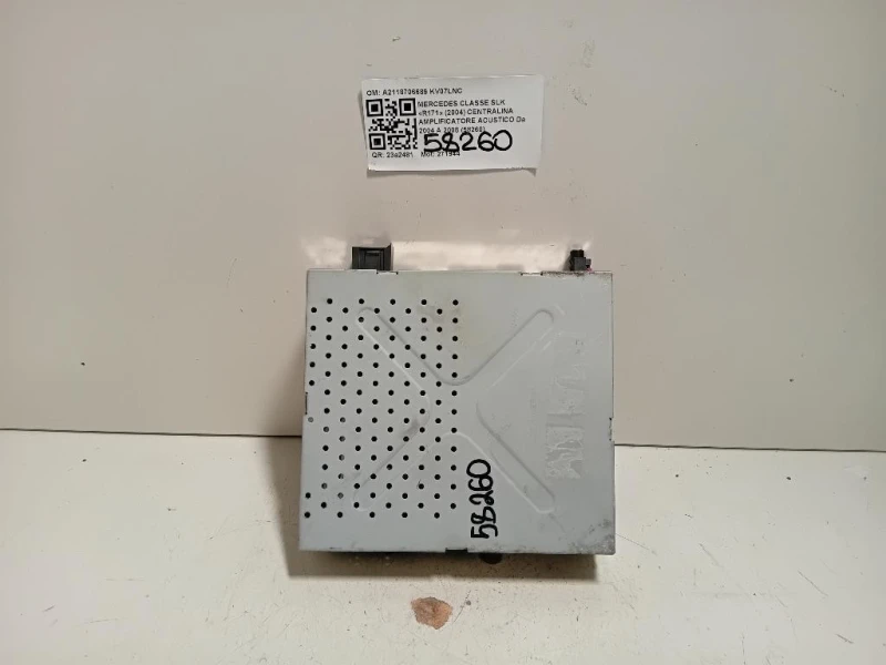 Centralina Amplificatore Acustico A2118706689 Mercedes Classe SLK R171 2004