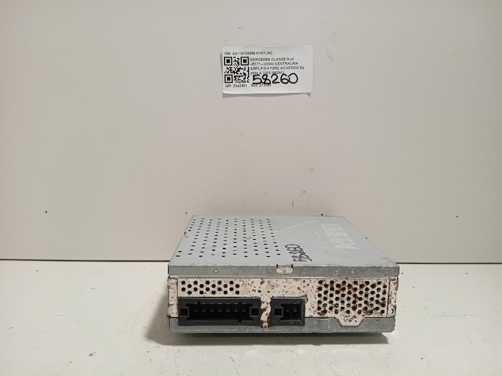 Centralina Amplificatore Acustico A2118706689 Mercedes Classe SLK R171 2004
