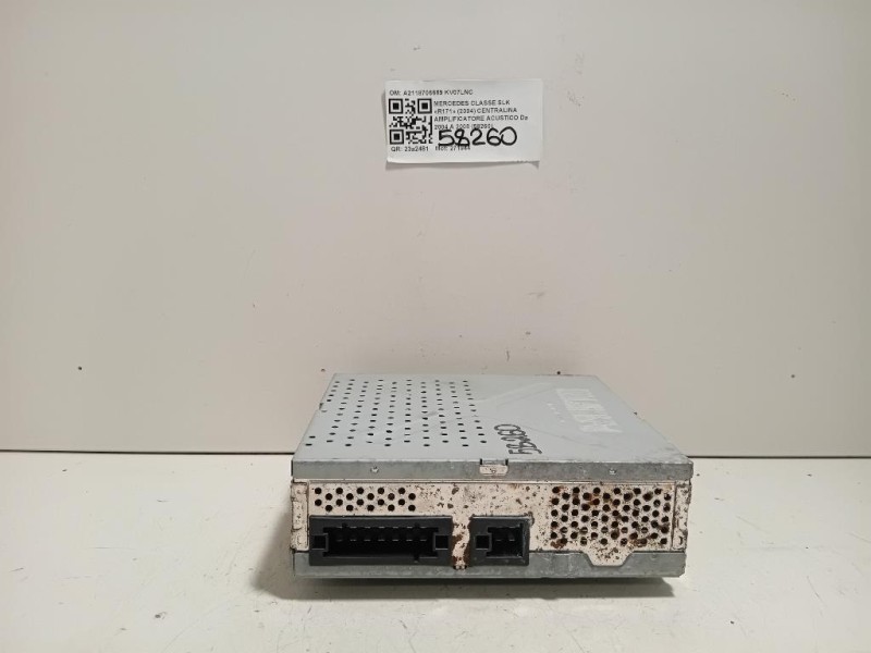 Centralina Amplificatore Acustico A2118706689 Mercedes Classe SLK R171 2004