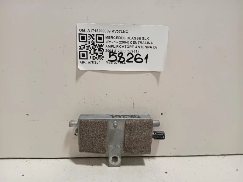 Centralina Amplificatore Antenna A1718200089 Mercedes Classe SLK R171 2004