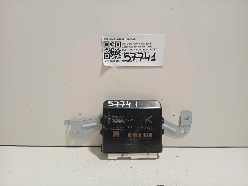 Centralina Apertura Elettrica Portello POST 414814-10971 Toyota RAV 4 IV 2013