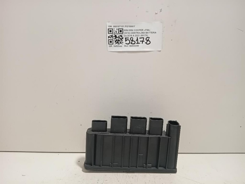Centralina Batteria 866107101 Mini MINI Cooper F56 2018