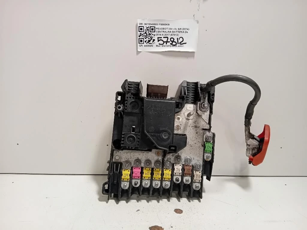 Centralina Batteria 9675349880 Peugeot 308 II SW 2014