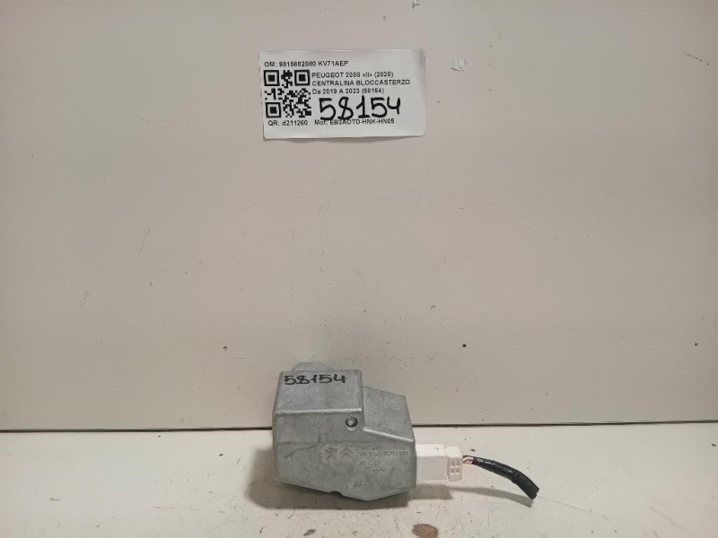Centralina Bloccasterzo 9815882080 Peugeot 2008 II 2020
