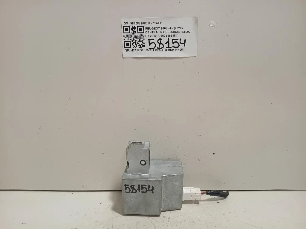 Centralina Bloccasterzo 9815882080 Peugeot 2008 II 2020
