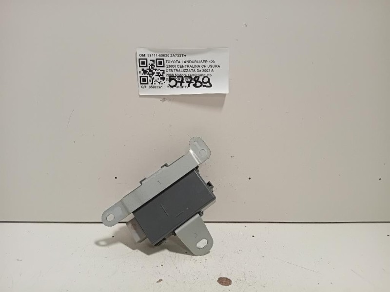 Centralina Chiusura Centralizzata 89111-60020 Toyota Landcruiser 120 2003