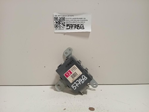 Centralina Chiusura Centralizzata 89111-60020 Toyota Landcruiser 120 2003