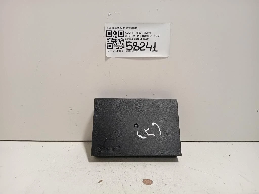 Centralina Comfort 8J0959433 Audi TT 8J3 2007