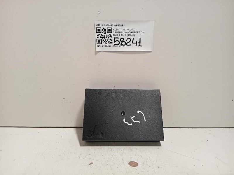 Centralina Comfort 8J0959433 Audi TT 8J3 2007