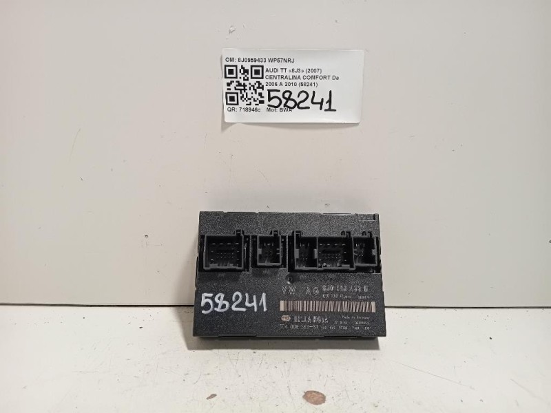 Centralina Comfort 8J0959433 Audi TT 8J3 2007