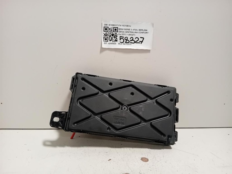 Centralina Comfort 61359317174 Bmw Serie 3 F30 Berlina 2012