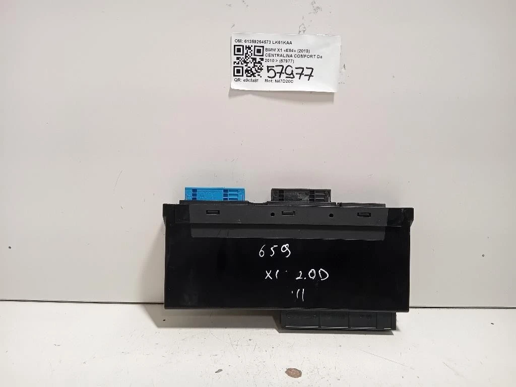 Centralina Comfort 61359264573 Bmw X1 E84 2010