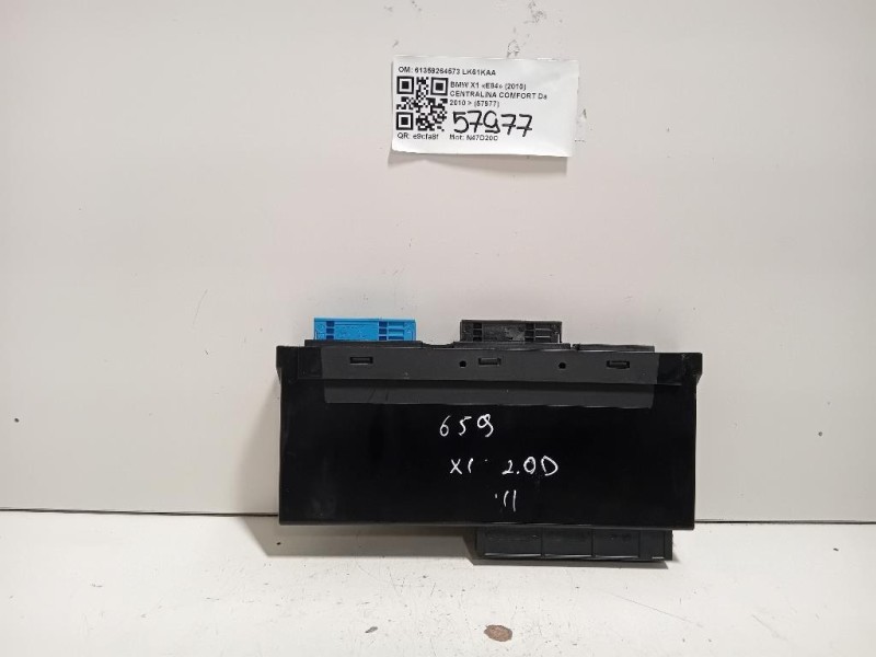 Centralina Comfort 61359264573 Bmw X1 E84 2010
